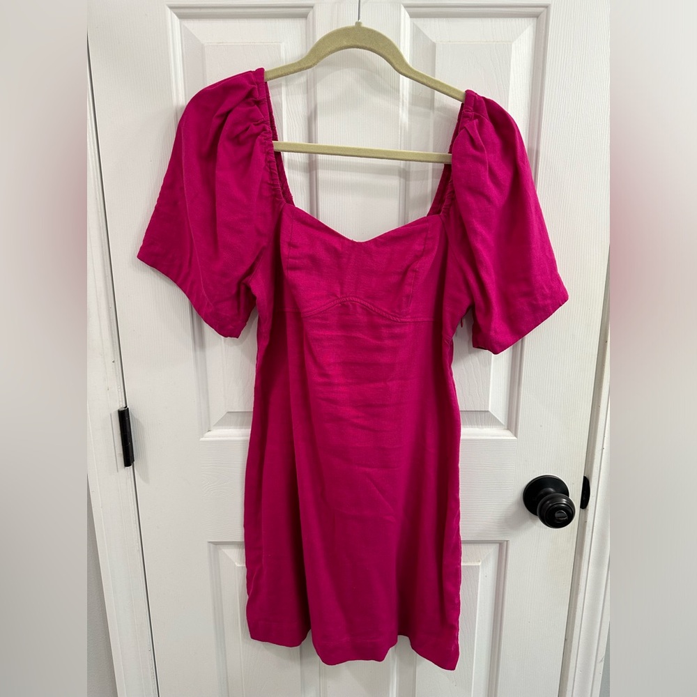 A new day linen dress